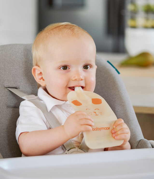 Lot de 20 gourdes réutilisables Isy Pouches - Mode Bébé Claye