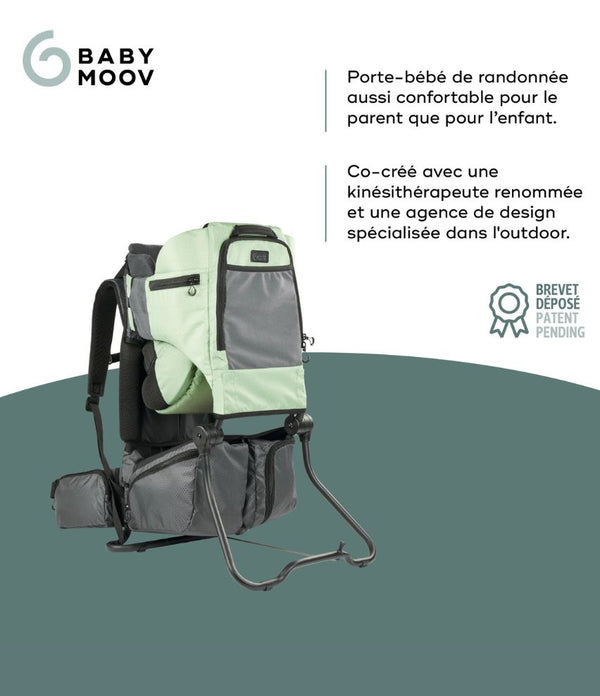 Porte-bébé de randonnée Moov & Hike - Mode Bébé Claye