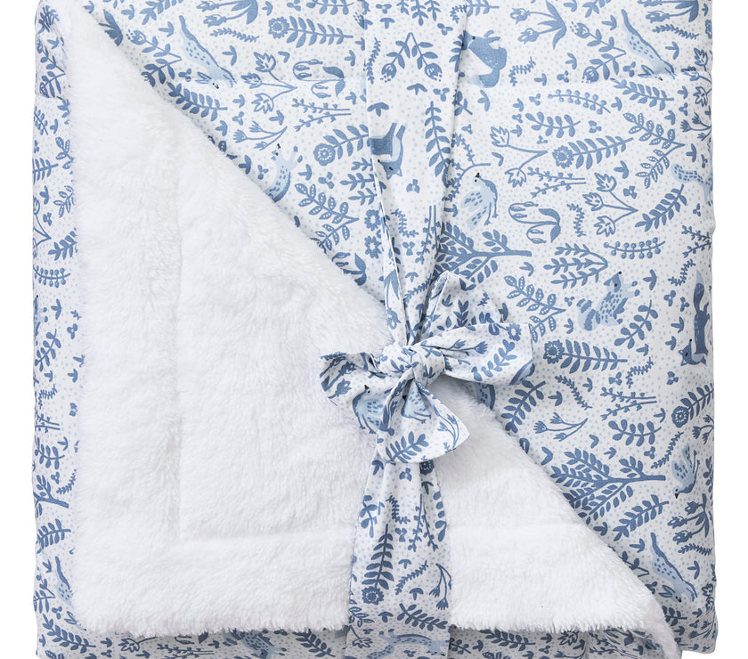 Couverture Luxe – Forêt enchantée - Mode Bébé Claye