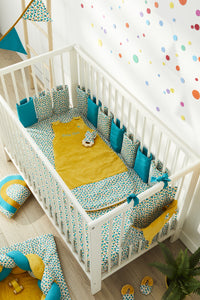 Gigoteuse réversible "Baby Love" ocre 6-18M - Baby Pop - Mode Bébé Claye