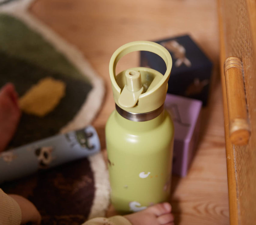 Gourde en acier inoxydable – A la ferme par Filibabba A table ! - Mode Bébé Claye