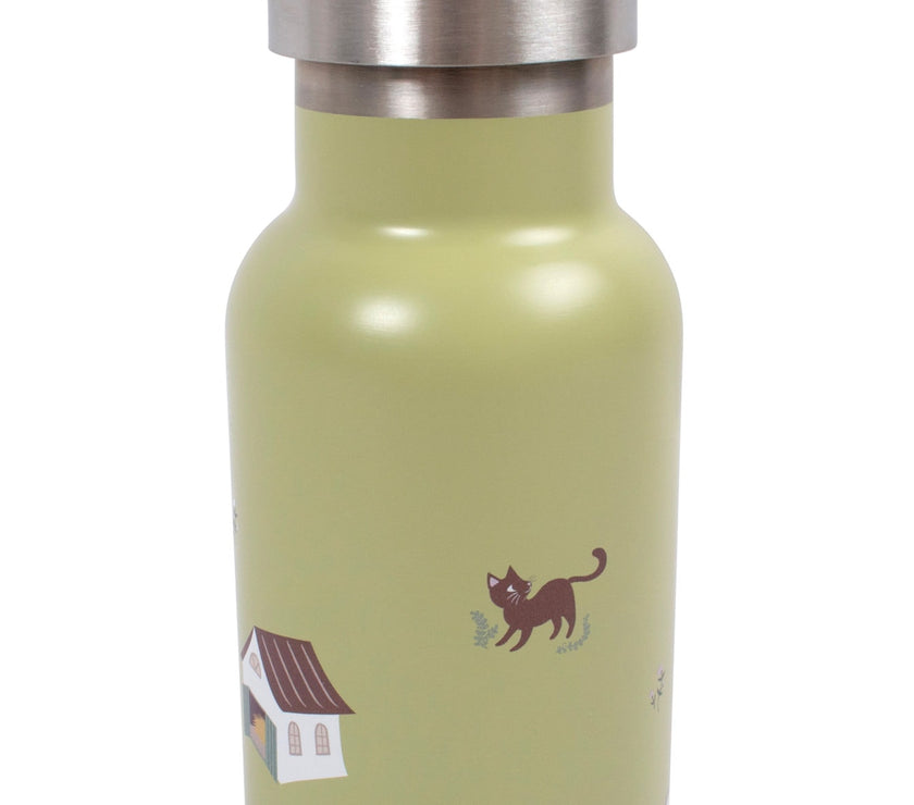 Gourde en acier inoxydable – A la ferme par Filibabba A table ! - Mode Bébé Claye