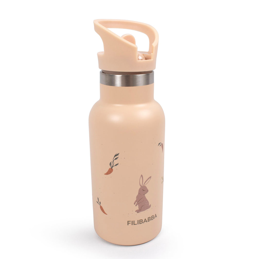 Gourde en acier inoxydable – Lapin par Filibabba - Mode Bébé Claye