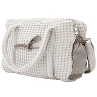 Sac à langer en coton gaufré nuage - Mode Bébé Claye