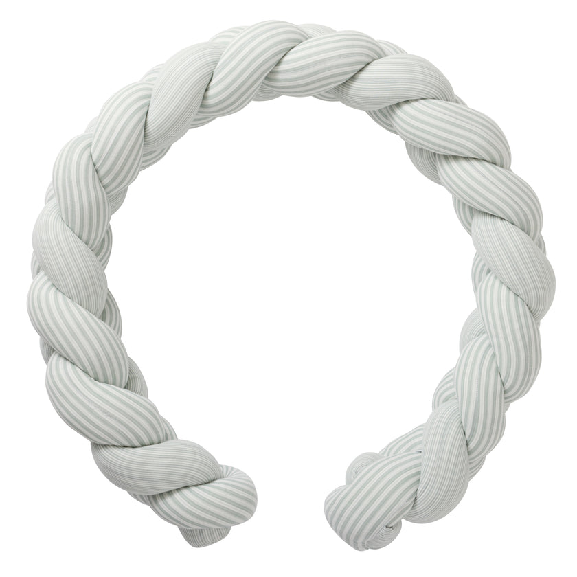 Tresse décorative gris – Soft Stripes - Mode Bébé Claye