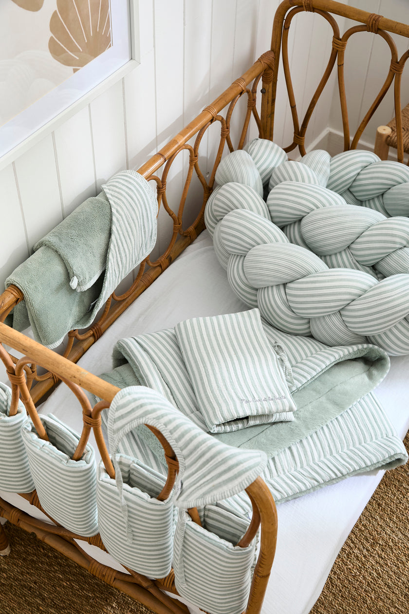 Tresse décorative gris – Soft Stripes - Mode Bébé Claye
