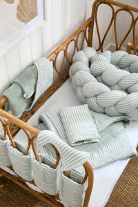 Tresse décorative gris – Soft Stripes - Mode Bébé Claye