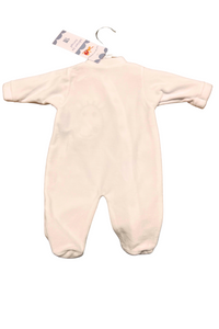Pyjama dors-bien en velours bébé - Girafe