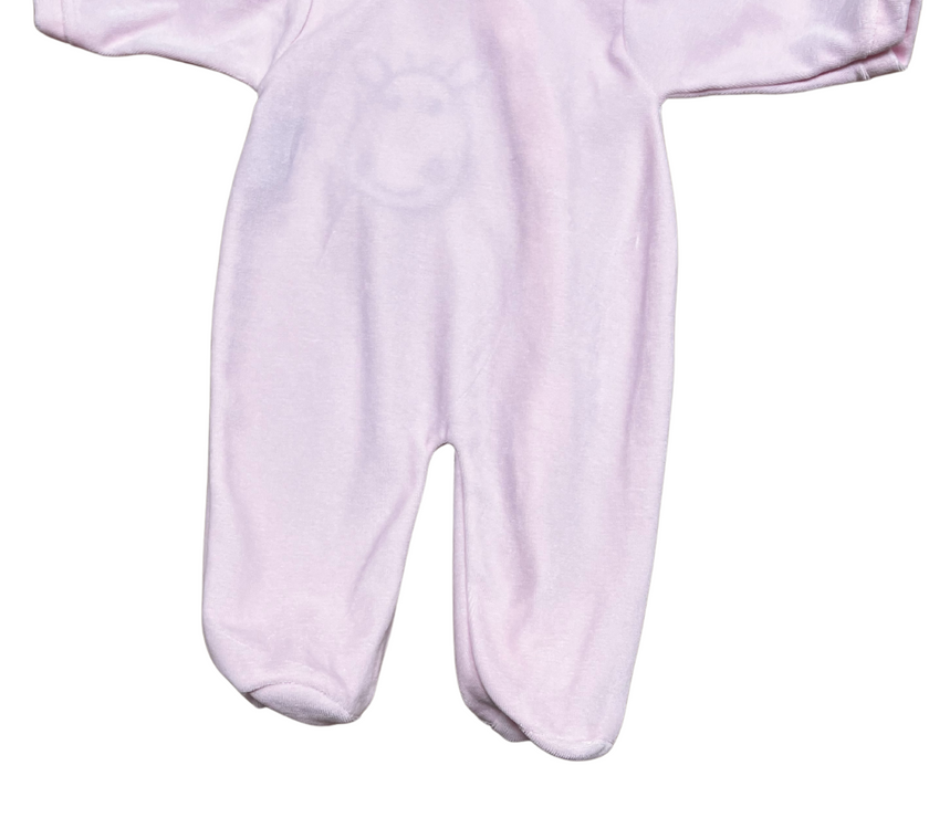 Pyjama dors-bien en velours bébé - Girafe