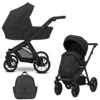 Poussette Duo Brav - Noir - Mode Bébé Claye