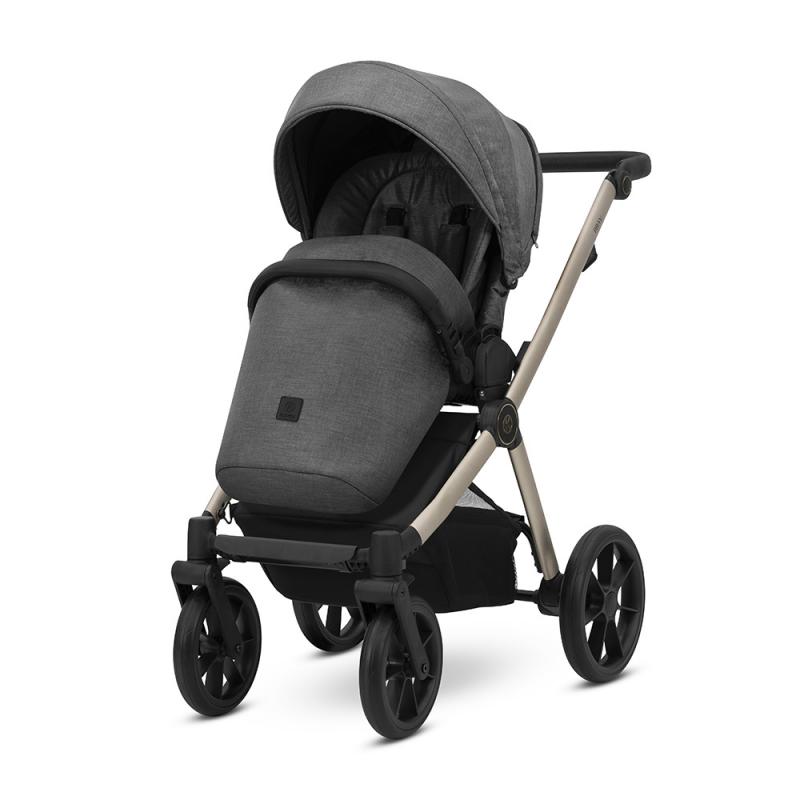 Poussette Duo Brav - Graphite - Mode Bébé Claye
