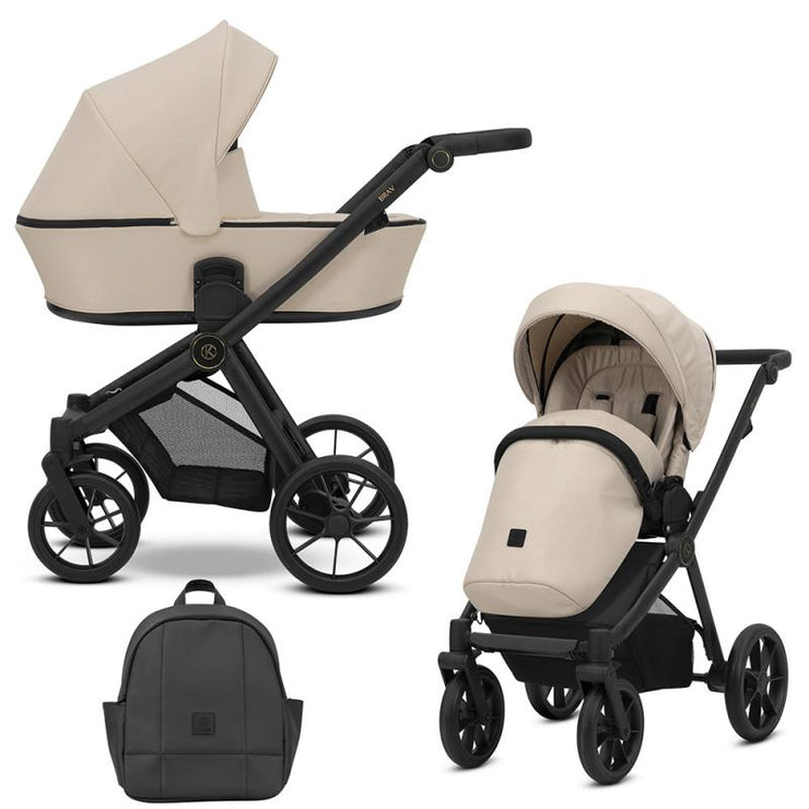 Poussette Duo Brav - Beige - Mode Bébé Claye