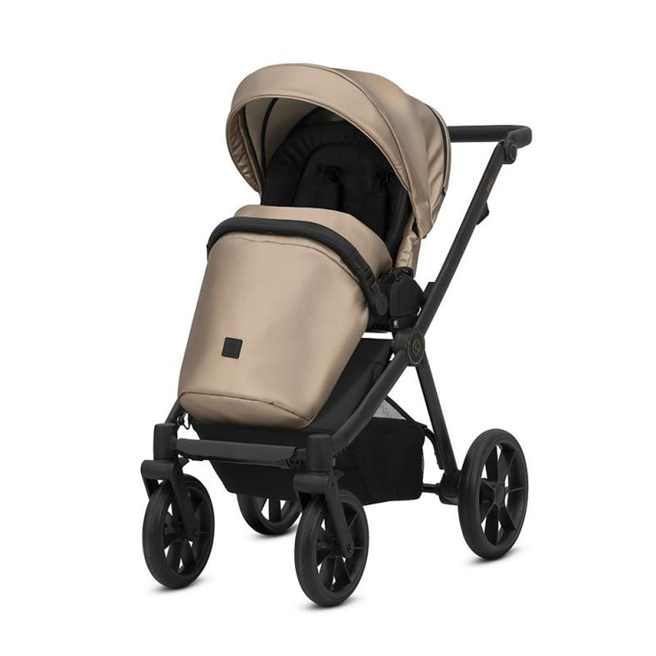 Poussette Duo Brav - Cappuccino Eco Cuir - Mode Bébé Claye