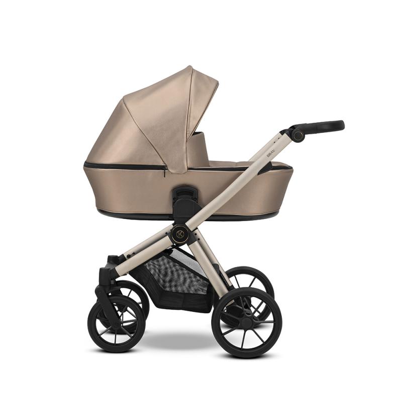 Poussette Duo Brav - Cappuccino Eco Cuir - Mode Bébé Claye
