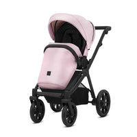 Poussette Duo Brav - Baby Rose Eco Cuir - Mode Bébé Claye
