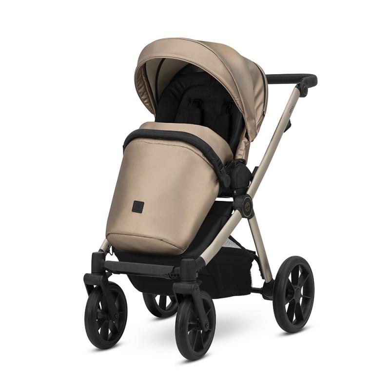 Poussette Duo Brav - Cappuccino Eco Cuir - Mode Bébé Claye