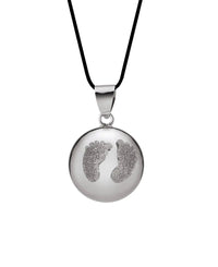 BOLA DE GROSSESSE BABYFEET BLACK / RHODIUM - Mode Bébé Claye