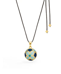Bola de grossesse - Byzance - Email multicolor - Doré Or 18 carats - Mode Bébé Claye