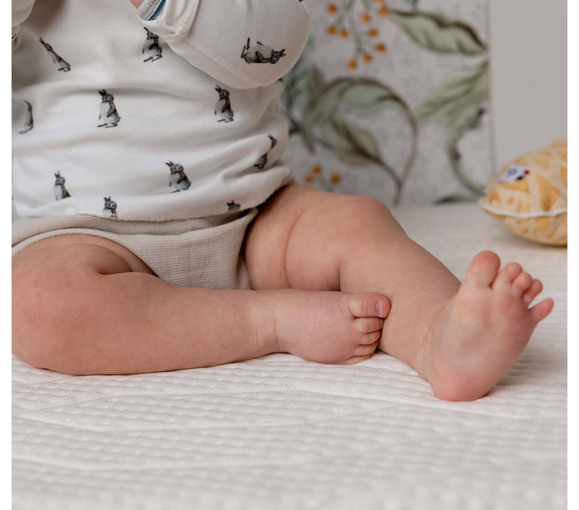 Matelas Zen 70x140 cm pour lit bébé - Viscose de Bambou - Déhoussable 360° - Mode Bébé Claye