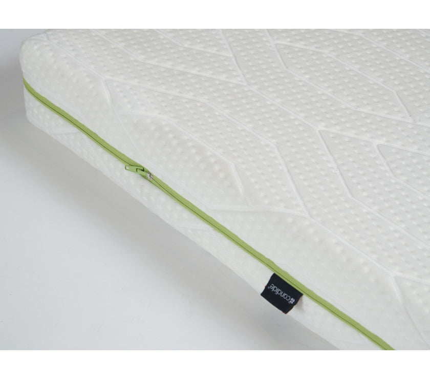 Matelas Zen 70x140 cm pour lit bébé - Viscose de Bambou - Déhoussable 360° - Mode Bébé Claye