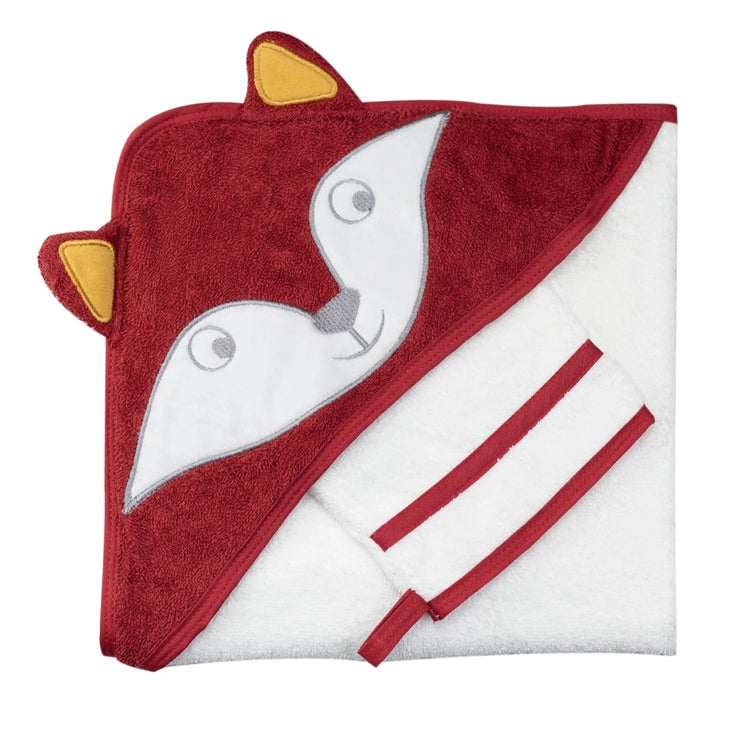 Fox bath cape 70x70 cm