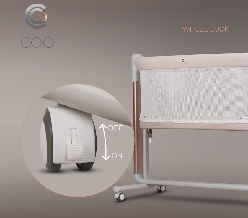 Berceau Électrique 4-en-1 Coq Cashmere - Mode Bébé Claye