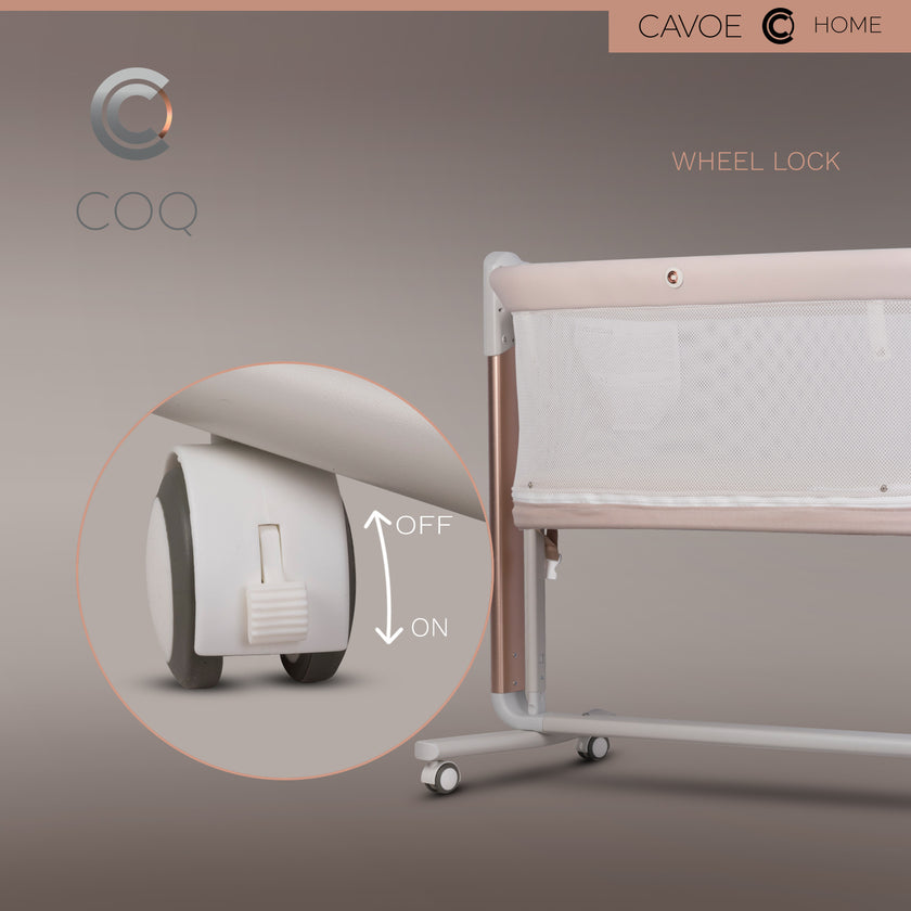 Berceau Électrique 4-en-1 Coq Cashmere - Mode Bébé Claye