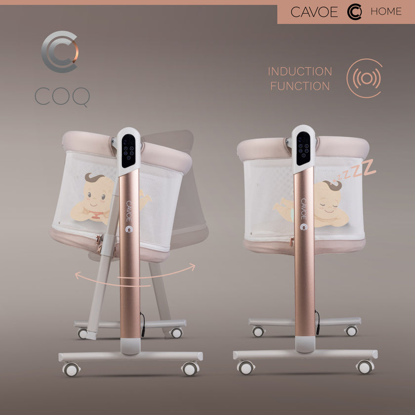 Berceau Électrique 4-en-1 Coq Cashmere - Mode Bébé Claye