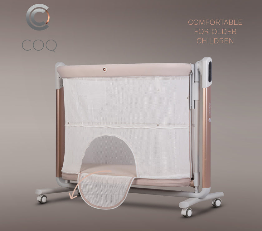 Berceau Électrique 4-en-1 Coq Cashmere - Mode Bébé Claye