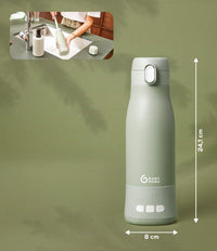 Bottle warmer with automatic sterilization function