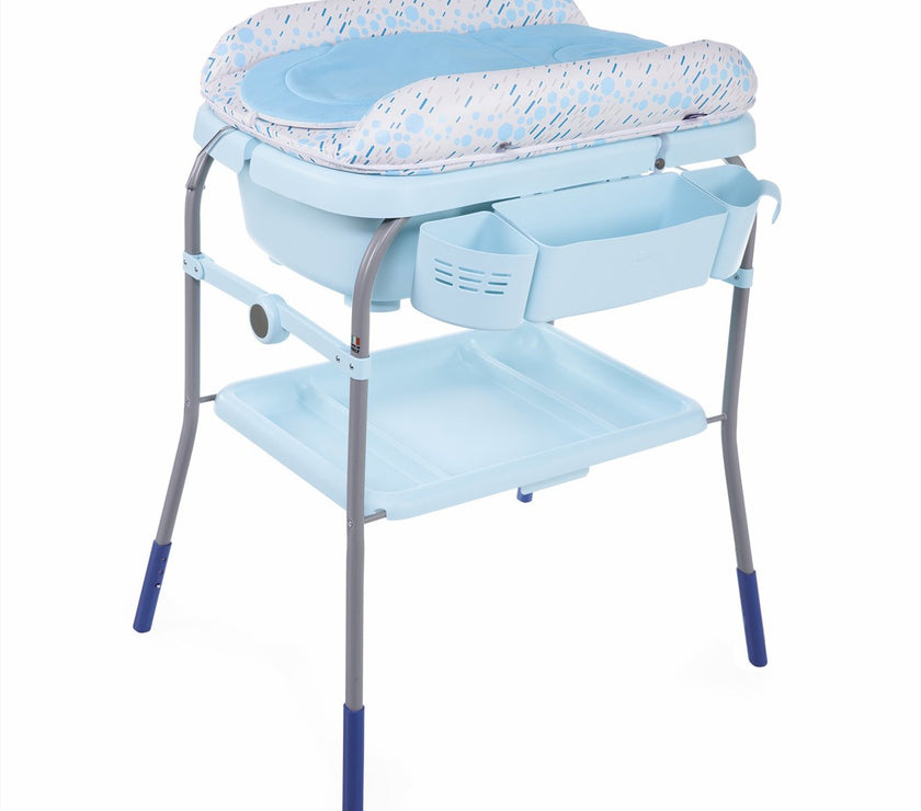 BAIGNOIRE & TABLE A LANGER CUDDLE & BUBBLE - OCEAN - Mode Bébé Claye