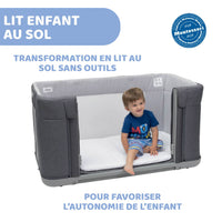 BERCEAU CODODO CHICCO NEXT2ME FOREVER - ASH GREY - Mode Bébé Claye