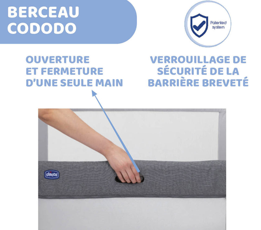 BERCEAU CODODO CHICCO NEXT2ME FOREVER - Rice