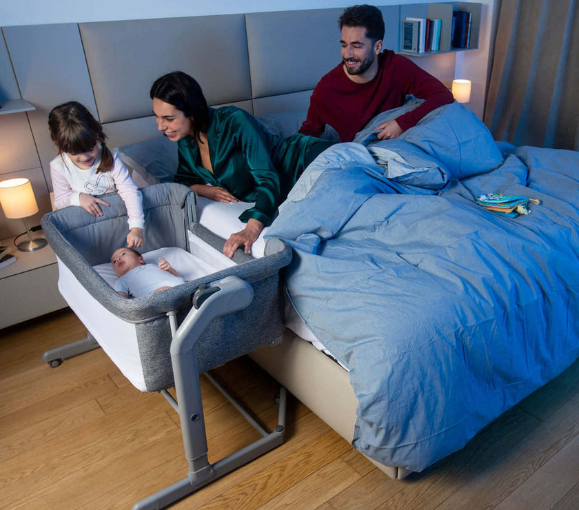 BERCEAU CODODO CHICCO NEXT2ME MAGIC EVO - DARK GREY - Mode Bébé Claye