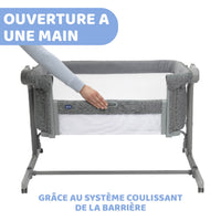 BERCEAU CODODO CHICCO NEXT2ME MAGIC EVO - DARK GREY - Mode Bébé Claye