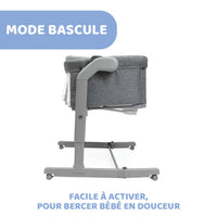 BERCEAU CODODO CHICCO NEXT2ME MAGIC EVO - DARK GREY - Mode Bébé Claye