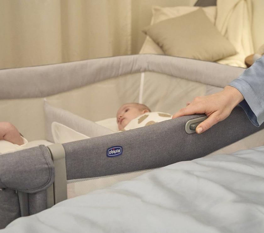 BERCEAU CODODO POUR JUMEAUX CHICCO NEXT2ME TWINS - MAGNET GREY - Mode Bébé Claye
