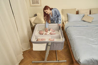 BERCEAU CODODO POUR JUMEAUX CHICCO NEXT2ME TWINS - MAGNET GREY - Mode Bébé Claye