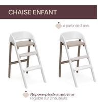 CHAISE HAUTE CRESCENDO UP - PEARL COPPER RE LUX - Mode Bébé Claye
