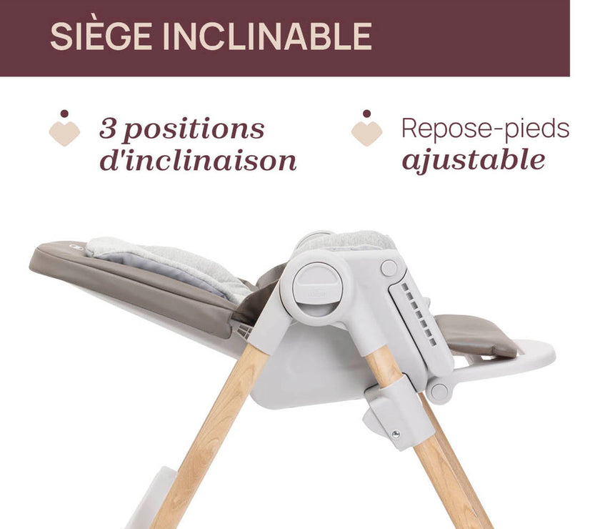 Chaise Haute Polly Armonia SCANDINAVIAN - Mode Bébé Claye