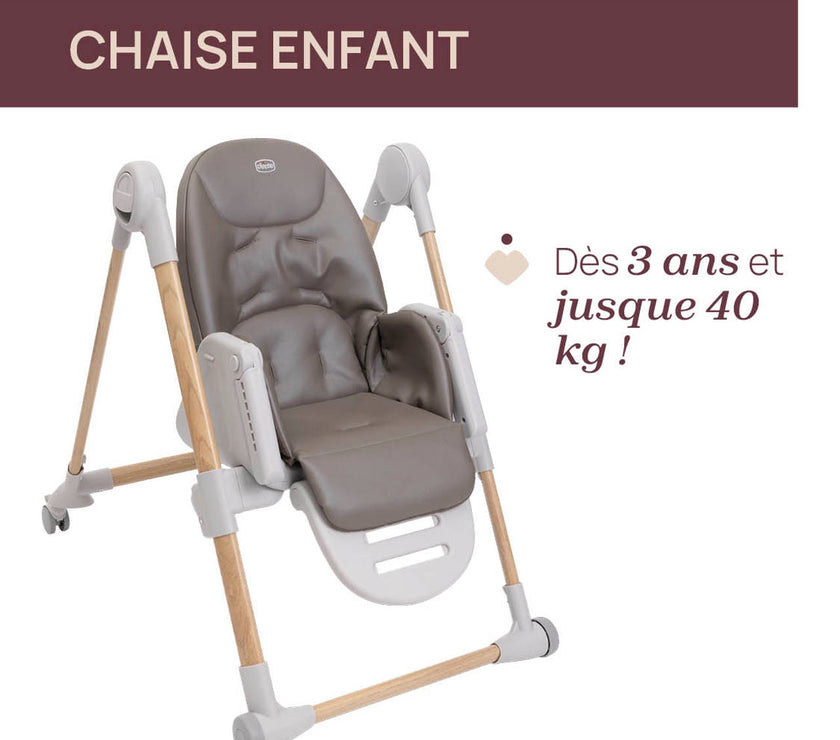 Chaise Haute Polly Armonia SCANDINAVIAN - Mode Bébé Claye
