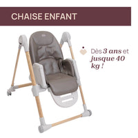 Chaise Haute Polly Armonia SCANDINAVIAN - Mode Bébé Claye