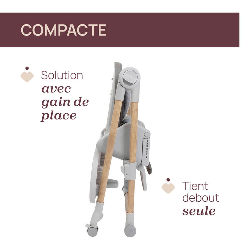 Chaise Haute Polly Armonia SCANDINAVIAN - Mode Bébé Claye