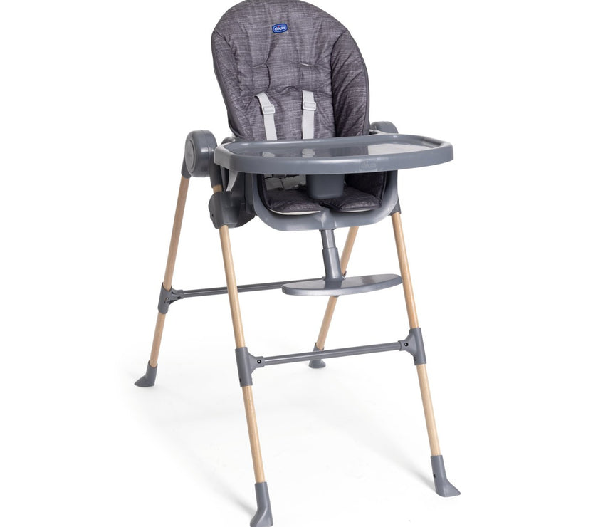 Chaise Haute Polly Essential COAL - Mode Bébé Claye