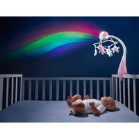Mobile musical Arc-en-ciel 3 en 1 rose - Mode Bébé Claye