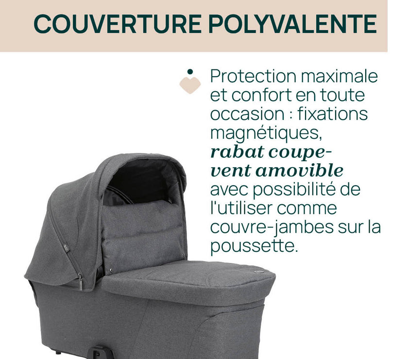 Nacelle Flexi - Black Satin - Mode Bébé Claye