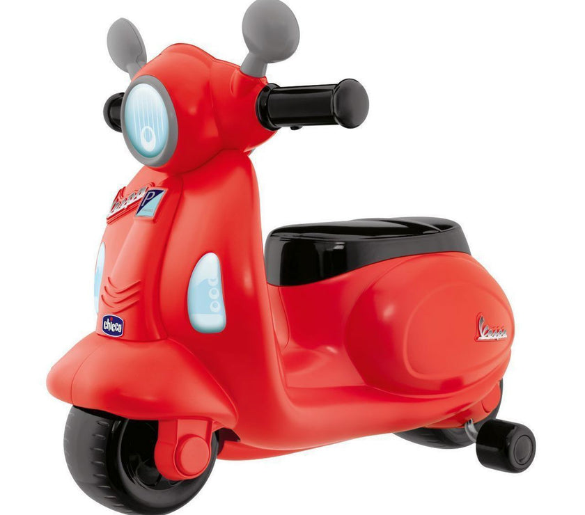 Porteur Scooter Vespa Blanc - Mode Bébé Claye