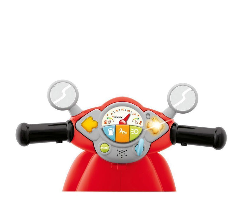 Porteur Scooter Vespa Blanc - Mode Bébé Claye