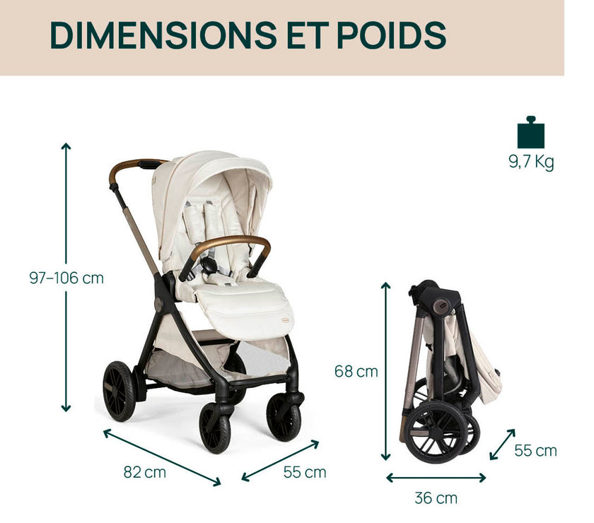 Poussette Bellagio - Amber Glow - Mode Bébé Claye