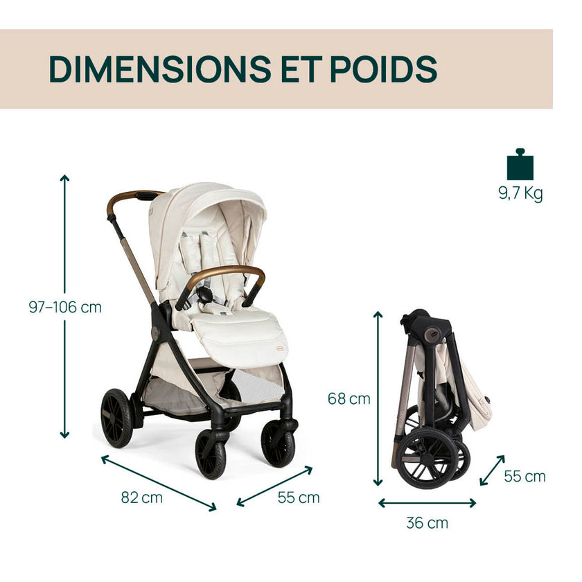 Poussette Bellagio - Amber Glow - Mode Bébé Claye